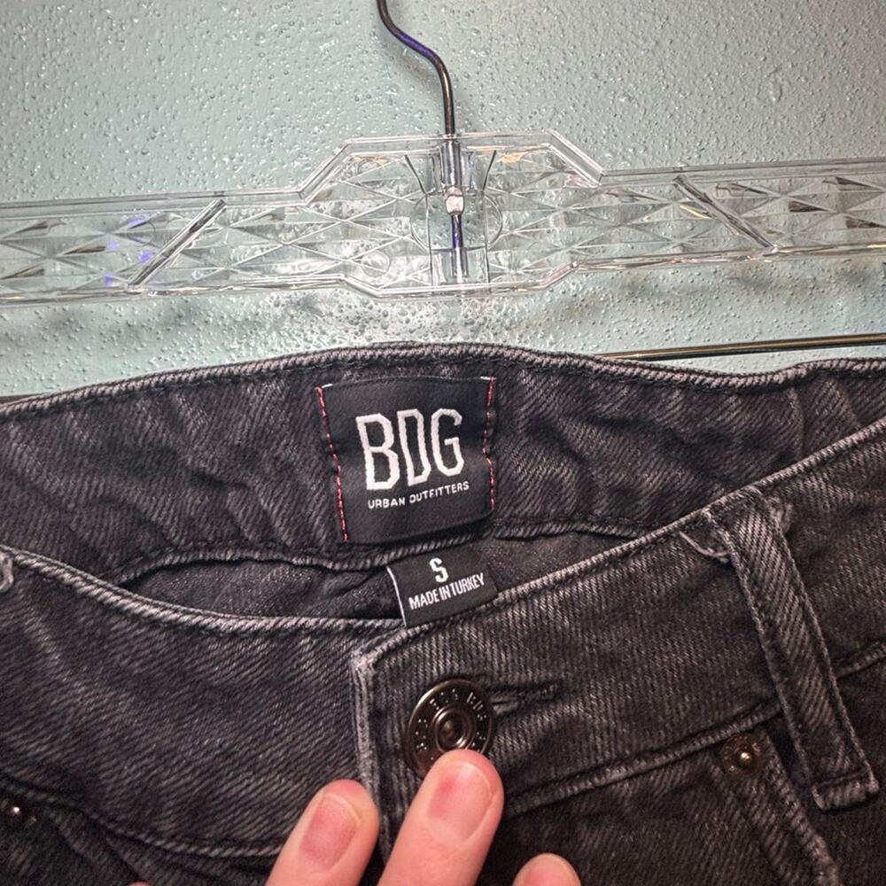 Women's BDG Black Denim Mini Skirt Size S - Picture 3 of 6